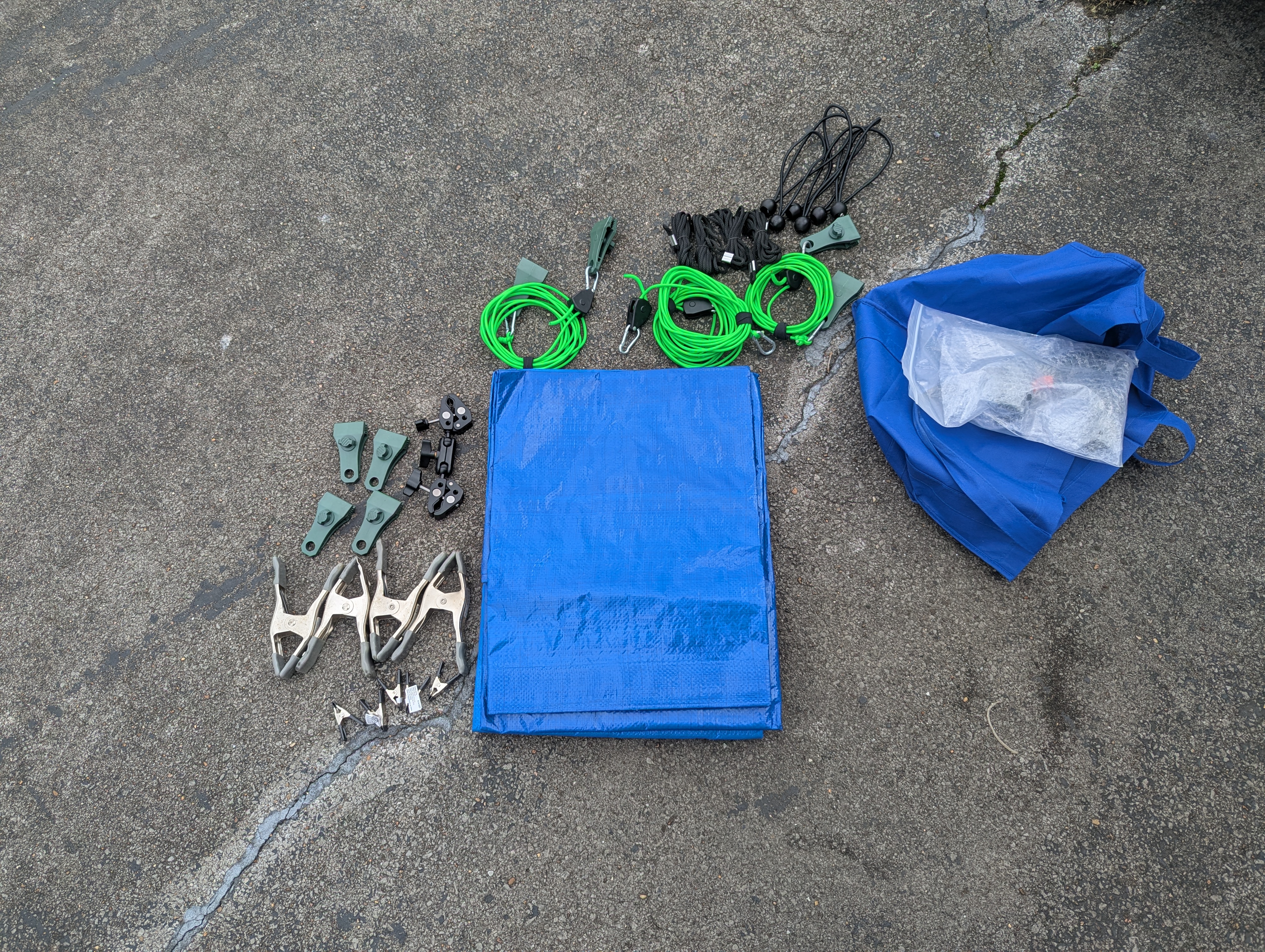 Tent Setup Equipment